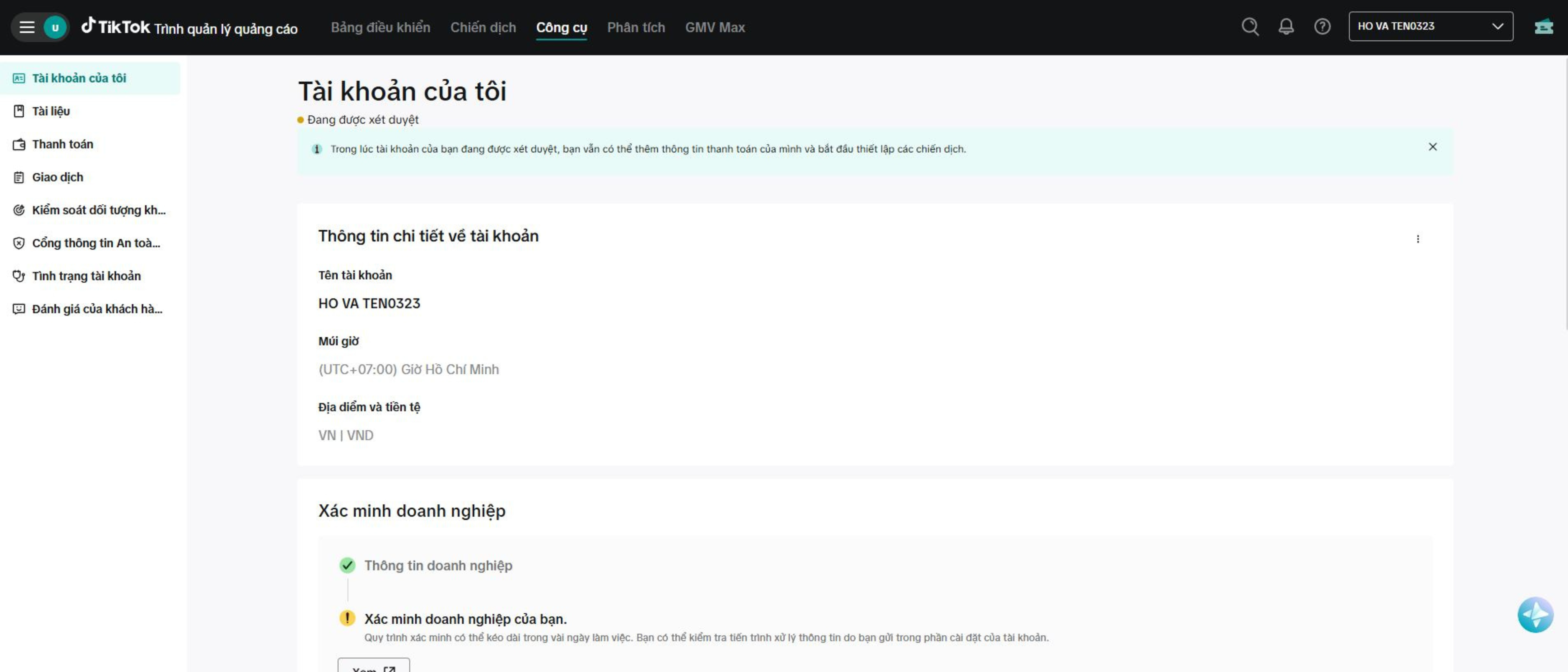 Bước 6 - Xác nhận thanh toán
